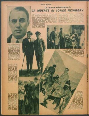 Un nuevo aniversario de la muerte de Jorge Newbery
