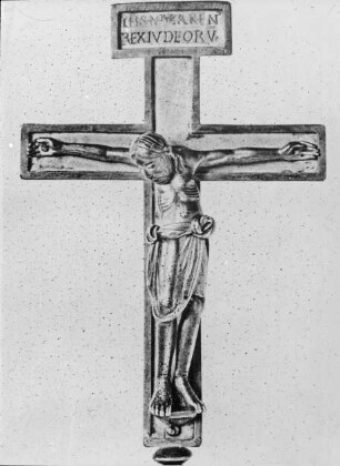Hildesheim, Dom St. Maria, Domschatz, Silberkruzifix