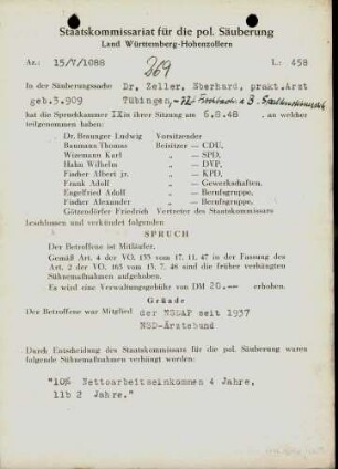 Zeller, Eberhard, Dr.