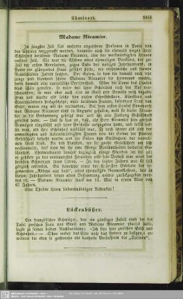 Madame Récamier