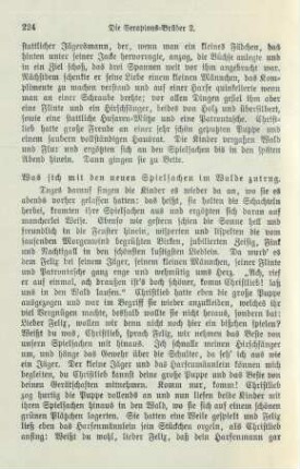 Was sich mit den neuen Spielsachen im Walde zutrug