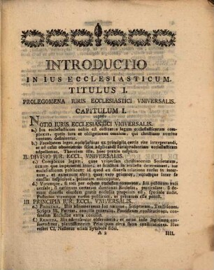 Sceleton iurisprudentiae ecclesiasticae statui Germaniae ac Bavariae accommodatae