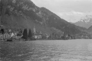 Stadtbild : Ansicht der Stadt Luzern.