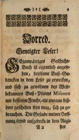 Miserere : Oder der 50. Buß-Psalm