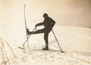 Skischule. Wenden, gebräuchliche Form. Aufstellen