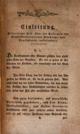 Die deutsche Staatsverfassung nach vollbrachten Entschädigungssystem