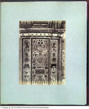 Rome peinture decorativeGrotesken des Giovanni da Udine in der Loggia des Raffael - Rotes Album II (vorwiegend Cappella Sistina, Farnesina)