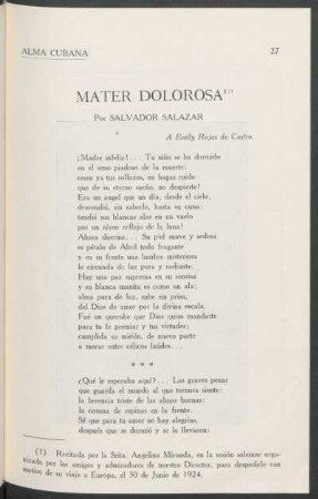 Mater Dolorosa