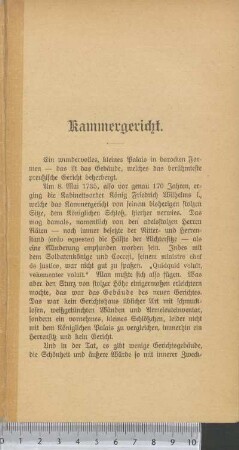 Kammergericht