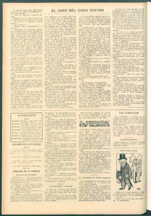 Historia de la semana : (Los sucesos más culminantes)