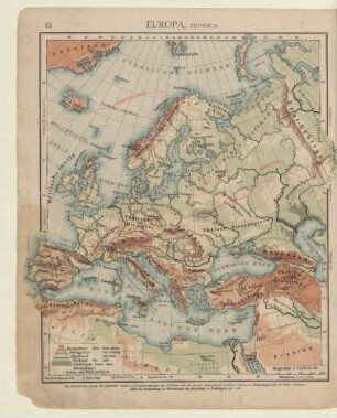 Europa, physisch