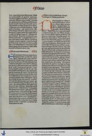 Prologus in Ysaiam prophetam