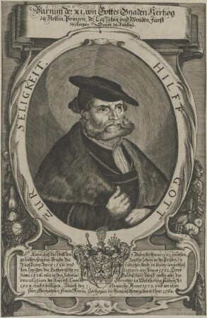 Bildnis von Barnim XI., Herzog von Pommern