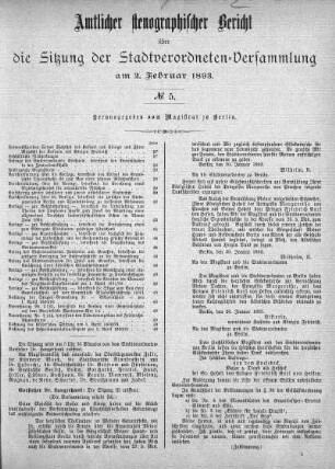No. 5, 2. Februar 1893