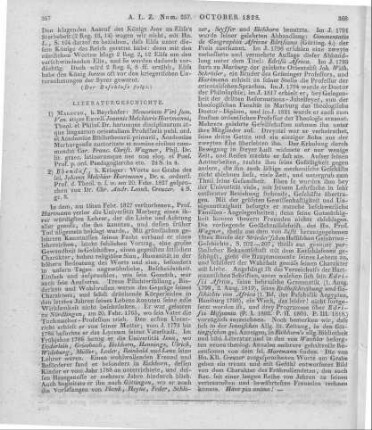 Leo, H.: Vorlesungen über die Geschichte des Jüdischen Staats. Berlin: Duncker & Humblot 1828 (Fortsetzung der im vorigen Stück abgebrochenen Recension)