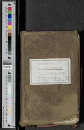 [Tagebuch 1908/II]