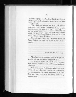 Prag, den 28. April 1897