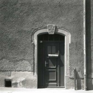 Oederan, Chemnitzer Straße 20. Wohnhaus (1794). Haustür