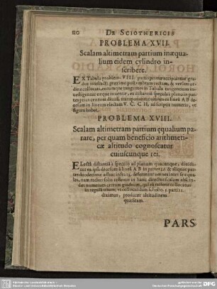 PROBLEMA XVII. - PROBLEMA XVIII.