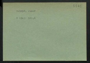 Schöpf, Josef