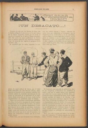 Veladas del fogón - ¡Un desacato ...!