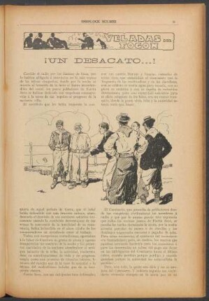 Veladas del fogón - ¡Un desacato ...!
