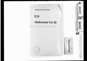 Verwaltungsedikt: Staatsaufsicht über verwahrloste Gemeinden