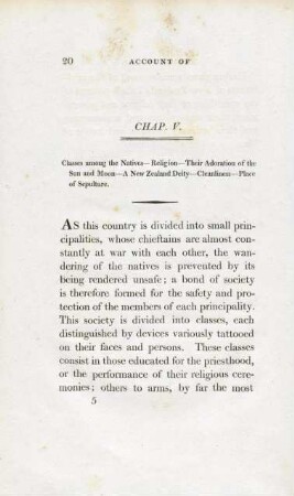 20-25 Chapter V: Classes among the Natives - Religion...
