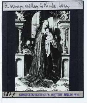 Massys [?], Madonna umgeben von Engeln (London Courtauld CIG 245)