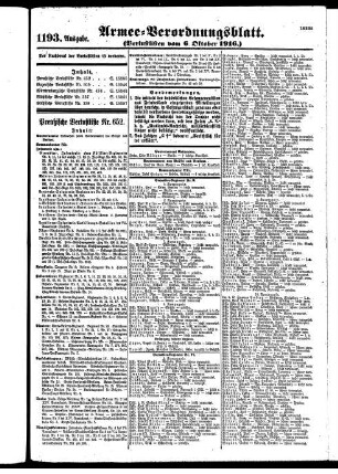 1193.Ausgabe. Freitag, 6. Oktober 1916