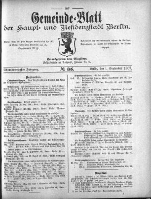 1907,35: No. 35, 1. September 1907