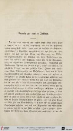 Vorrede zur zweiten Auflage