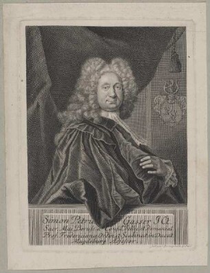 Bildnis des Simon Petrus Gasser