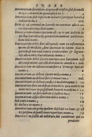 Tractatvs Non Minvs Vtilissimvs Qvam Necesarivs De Inuentarij Confectione