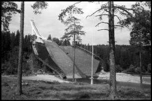 Oslo: Holmenkollenschanze, von unten