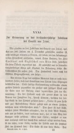 513-528 Zur Erinnerung an das dreihundertjährige Jubiläum des Concils von Trient
