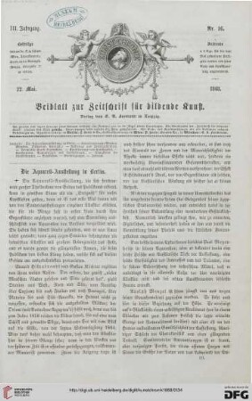 Heft 16 (22. Mai 1868)