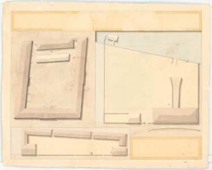 Landwirtschaftlicher Betrieb: Lageplan (vgl. Inv.Nr. 1132)