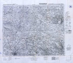 Reichskarte: Großblatt 62 (1cm-Karte) Braunschweig-Oebisfelde-Wittingen