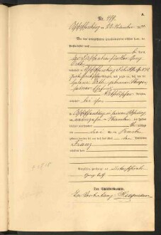 Standesamtsbuch der Stadt Aschaffenburg: Geburten 365/1900 - 184/1901