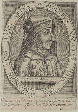 Bildnis von Philippvs Valesivs, Herzog von Burgund