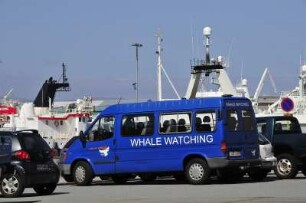 Schiffe im Hafen von Reykjavik : Schiffe, aufgenommen im Alten Hafen der isländischen Hauptstadt Reykjavik, aufgenommen am 29. Mai 2012