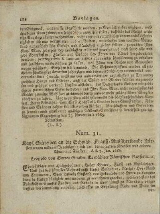 Num. 31 - Num. 40