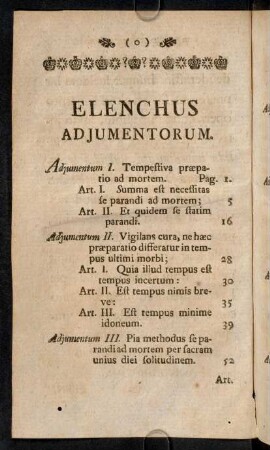 2v-4v, Elenchus Adjumentorum