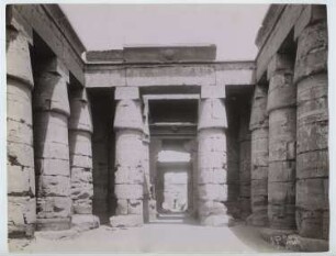 Tempel des Chons in Karnak, Luxor (Theben-Ost): Ansicht, Peristyl