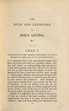 The rule and exercises of holy living and holy dying