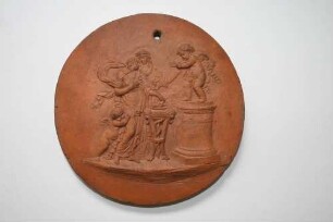 Medaillon mit allegorischer Darstellung
