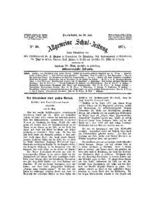 Der Lebensabend eines großen Rectors
