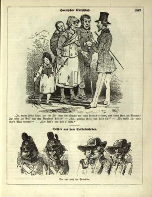 "Heroischer Entschluß" "Bilder aus dem Soldatenleben"