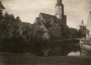 Döbeln. Nikolaikirche. Ansicht von Nordosten